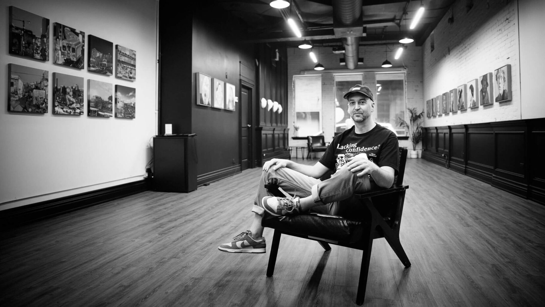 Portrait of Toronto graffiti artist Case MacKeen taken by Nick Wons