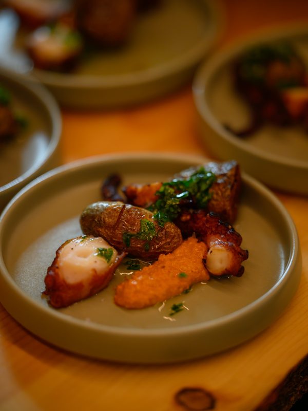 Macro food photography of appetizers served at St Lawrence Market North open house event