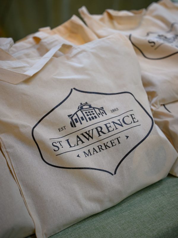 St Lawrence Market tote bag gifts for guests